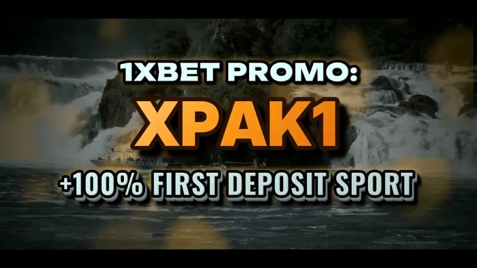The 1xBet welcome bonus code works when you register with XPAK1 and get a 100% boost on your first deposit